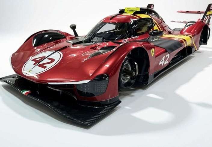 [予約]BBR MODELS 1/18 (レジン製) Ferrari 499P Modified Rosso Mugello race n.42