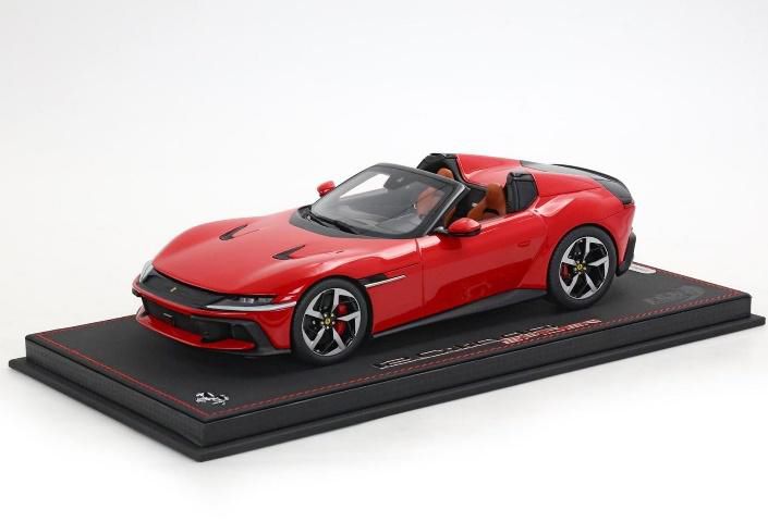 [予約]BBR MODELS 1/43 (レジン製) Ferrari 12Cilindri Spider Red Corsa - Terra antica interior color