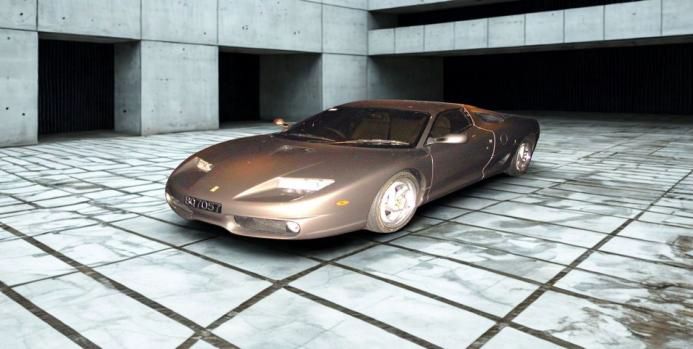 [予約]BBR MODELS 1/18 (レジン製) Ferrari FX 1995 Gray ※ケース無