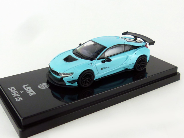 PARA64 1/64 Liberty Walk BMW i8 ペパーミントグリーン (左ハンドル)