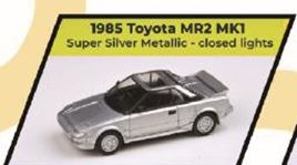 PARA64 1/64 トヨタ MR2 MK1 1985 シルバーメタリック ライトクローズ RHD