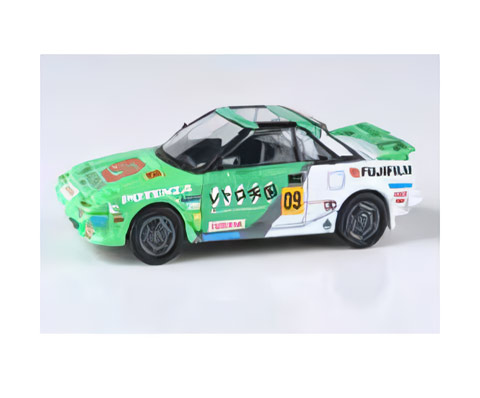 PARA64 1/64 トヨタMR2 マーク１ AW11 富士フィルムデコレーション
