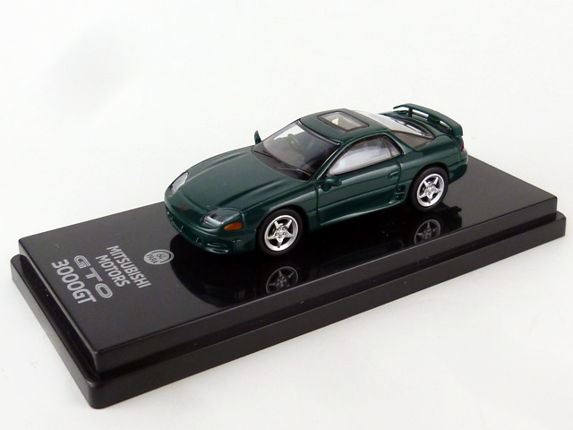 PARA64 1/64 三菱 GTO 3000GT グリーンマイカ ※右ハンドル ガリバー