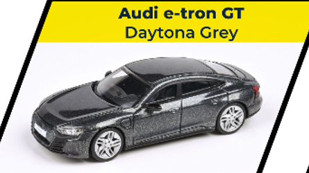 PARA64 1/64 アウディ e-tron GT デイトナグレー ※右ハンドル
