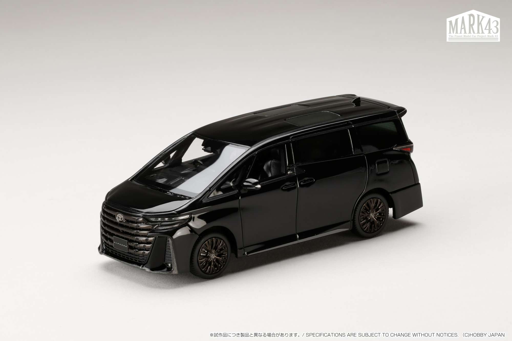 MARK43（マーク43） 1/43 トヨタ VELLFIRE Z Premier ブラック