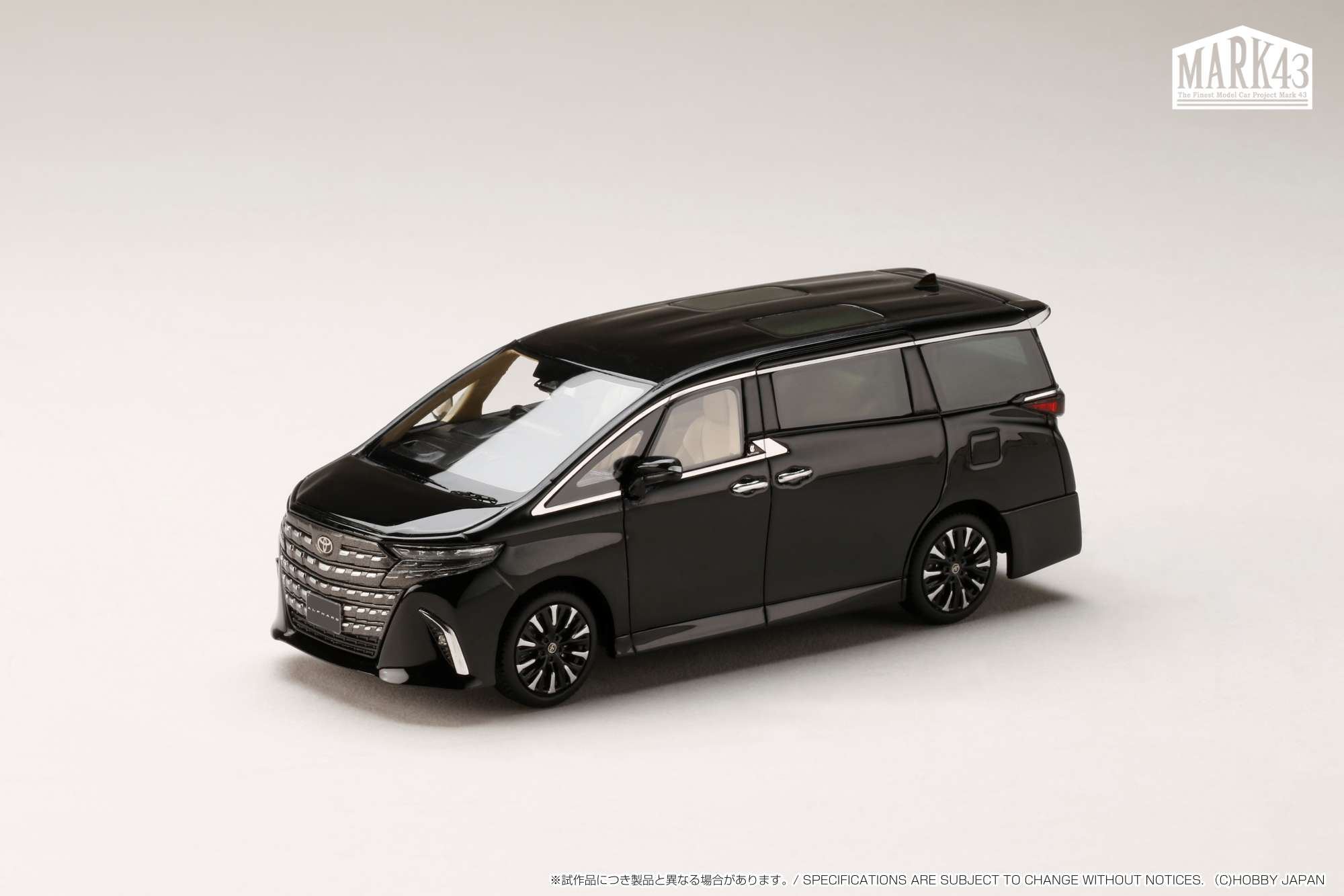 MARK43（マーク43） 1/43 トヨタ ALPHARD EXECUTIVE LOUNGE ブラック
