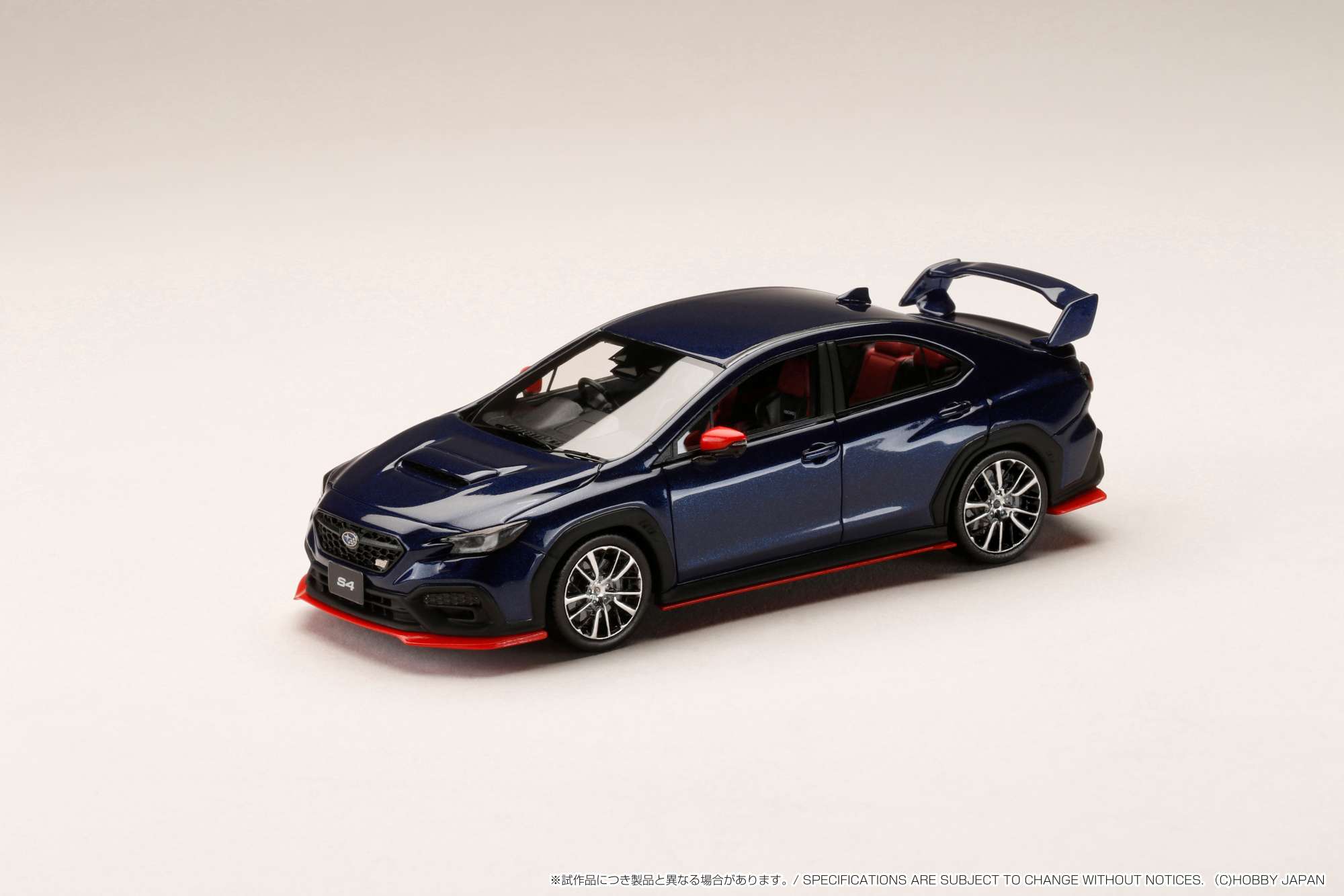 MARK43（マーク43） 1/43 (レジン製) スバル WRX S4 STI SPORT R EX STI PERFORMANCE (VBH)  サファイアブルーパール