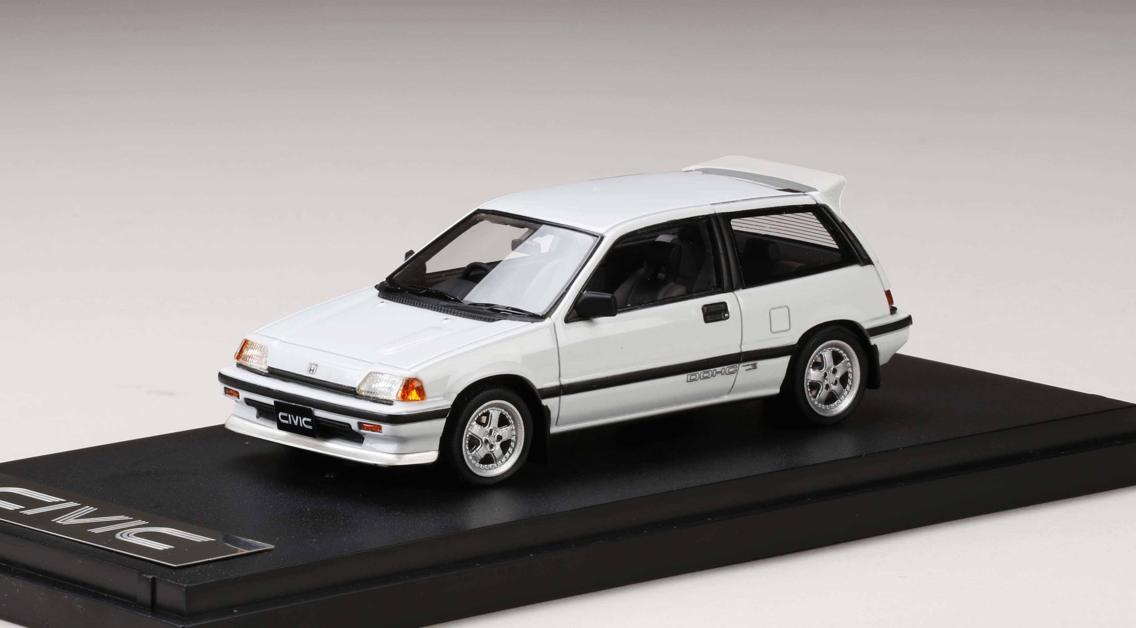 Mark43 マーク43 1 43 ホンダ シビック Si At 1984 無限 Mr 5 ホイール装着車 ホワイト ガリバー