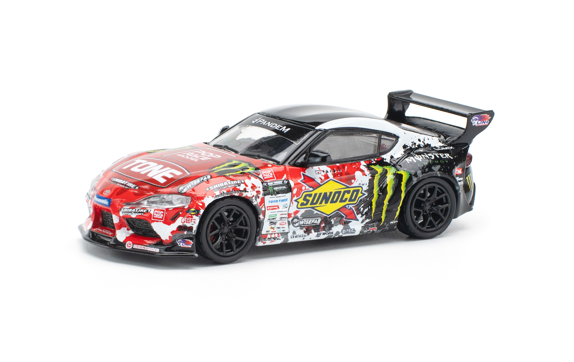 POP RACE 1/64 (ダイキャスト製) パンデムGRスープラ D1GP 2024