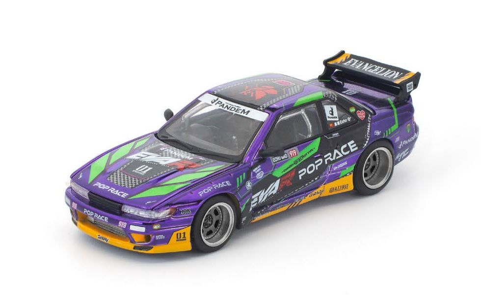 POP RACE 1/64 (ダイキャスト製) エヴァ RT初号機 PANDEM S13