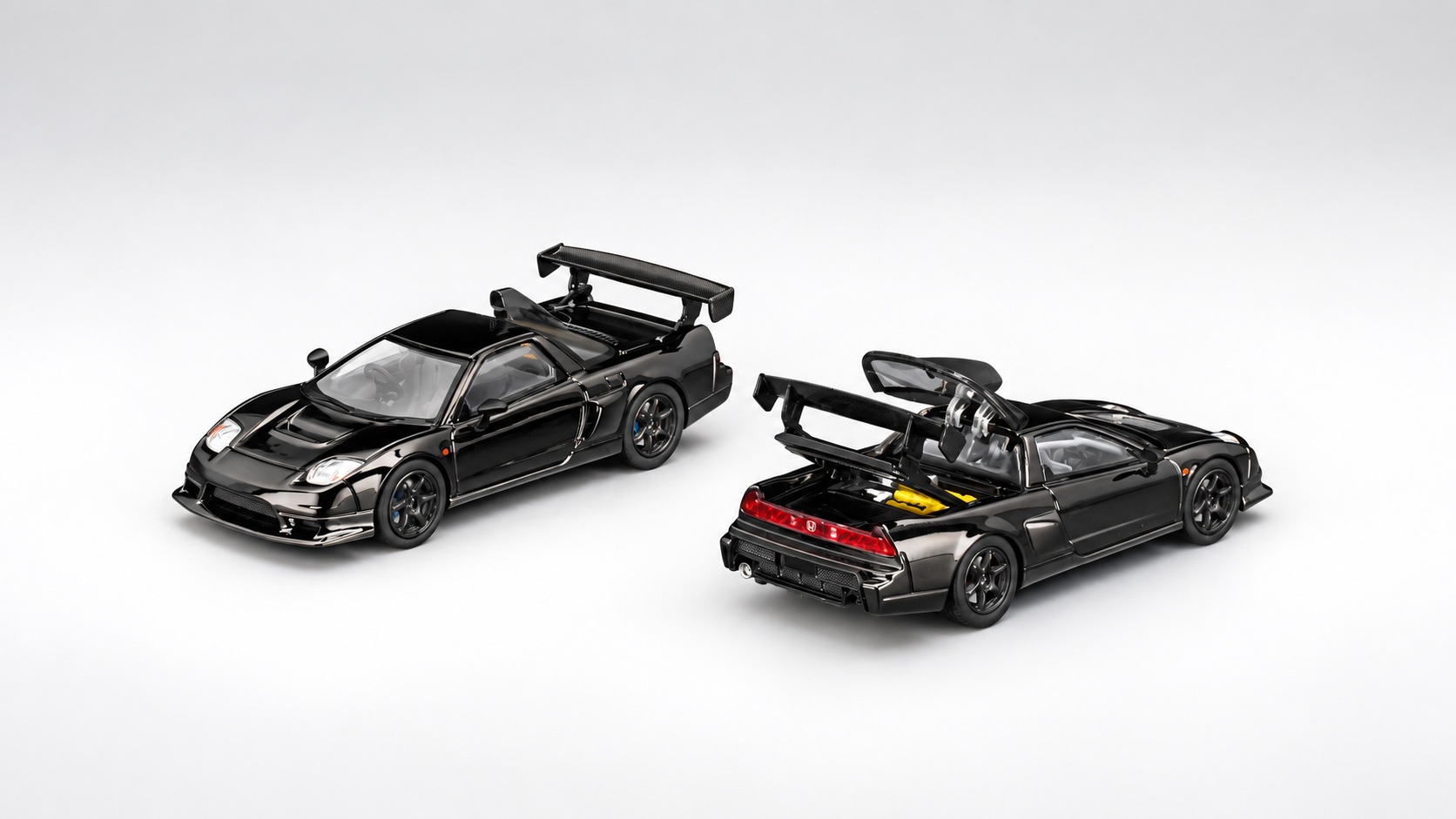 POP RACE 1/64 (ダイキャスト製) NSX-R ダーククローム