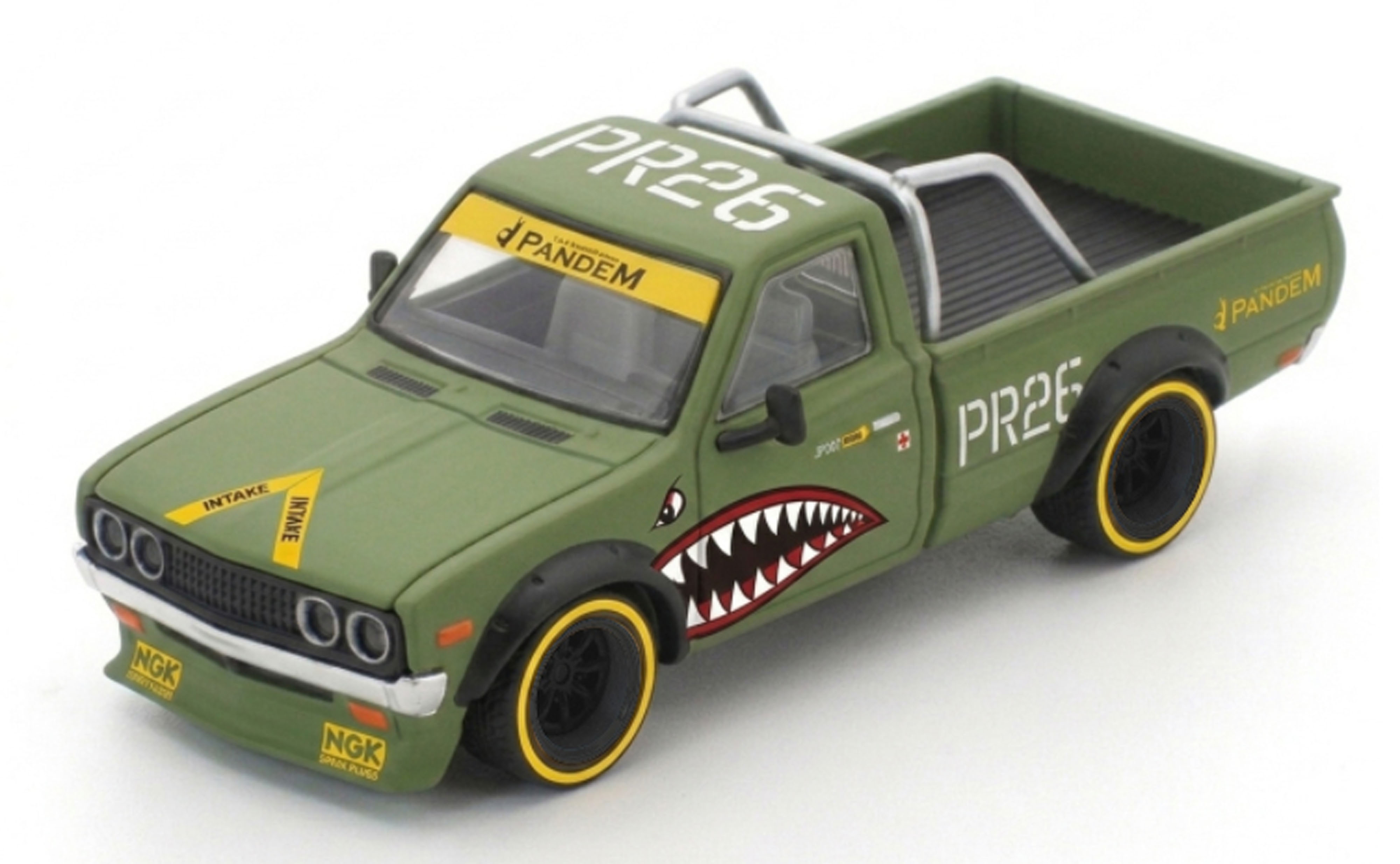 [予約]POP RACE 1/64 (ダイキャスト製) パンデム 620 ファイターグリーン