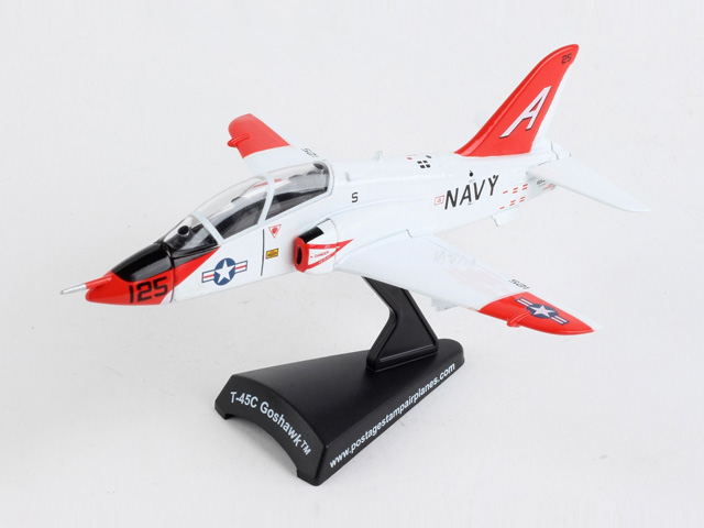 POSTAGE STAMP 1/100 T-45C ゴスホークアメリカ海軍 #125