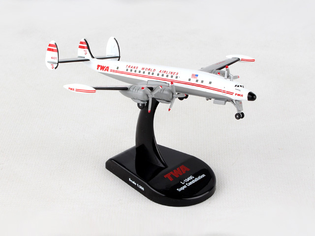 POSTAGE STAMP 1/300 L-1049 TWA トランスワールド航空