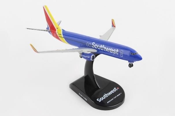 POSTAGE STAMP 1/300 737-800 サウスウエスト航空