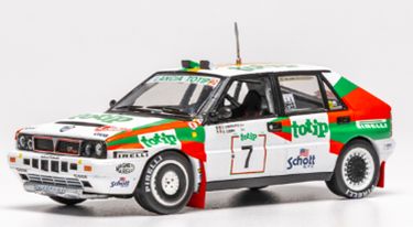 [予約]ixo(イクソ) 1/43 (ダイキャスト製) ランチア デルタ INTEGRALE 16V 1988年 ラリーサンレモ #7 D.Cerrato/G.Cerri