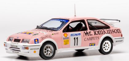 [予約]ixo(イクソ) 1/43 (ダイキャスト製) フォード シエラ RS コスワース  1989年 カーテルインターナショナルラリー  #11 G.Evans/H.Davie