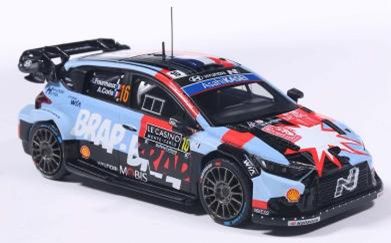 ixo イクソ　ラリーカー　5台セット 1/43 ixo(イクソ) USAモデル 1/43 (ダイキャスト製) ヒョンデ i20 N Rally1