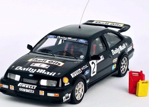 予約 トロフュー 1 43 フォード シエラ Rs コスワース 1987年アウディスポーツラリー 10位 2 Mark Lovell Jerry Williams ガリバー