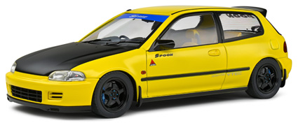 [予約]SOLIDO(ソリド) 1/18 (ダイキャスト製) ホンダ シビック EG6 スプーン バージョン 1991 (イエロー) ※再入荷