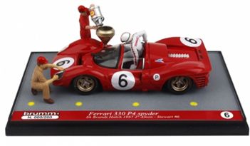 BRUMM(ブルム) 1/43 (ダイキャスト製) フェラーリ 330 P4 スパイダー