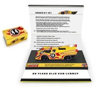 [予約]BRUMM(ブルム) 1/43 (ダイキャスト製) ポルシェ 917K 1970年トロフィー・オブ・ザ・デューンズ 1位 #44 G. Van Lennep   ギース・ファン・レンネップ生誕80年