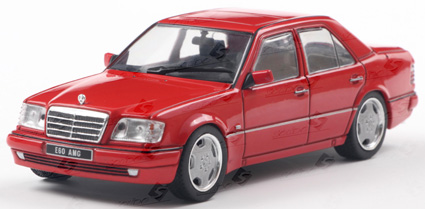 1/43 メルセデス・ベンツ　E60 AMG. W124 E500 SOLIDO Solido 1/43 - Mercedes Benz E60 AMG W124 E500 Blue Diecast