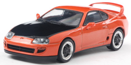 SOLIDO(ソリド) 1/43 (ダイキャスト製) トヨタ スープラ Mk.4 2001 (オレンジ)