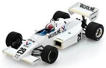 Spark S5787 ARROWS A6 N°29 GP Detroit 1983 Marc Surer 1/43 1/43