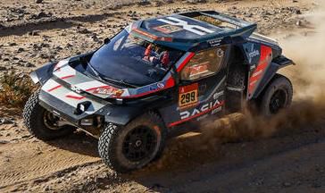 [予約]Spark(スパーク) 1/43 (レジン製) Dacia Sandrider No.299 Winner Dakar Rally 2026 N.Al-Attiyah／F.Lurquin