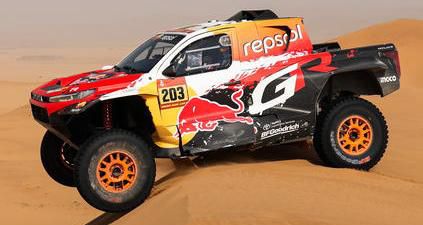 [予約]Spark(スパーク) 1/43 (レジン製) Toyota Hilux GR No.203 9th Dakar Rally 2026 S.Quintero／A.Short