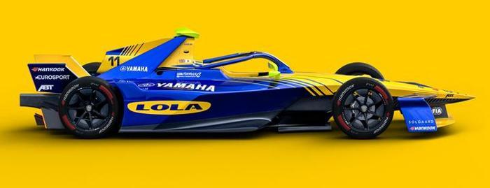 Lola Yamaha ABT Formula E Team ミニカー Spark(スパーク) 1/43 (レジン製) LOLA YAMAHA ABT FORMULA E TEAM No