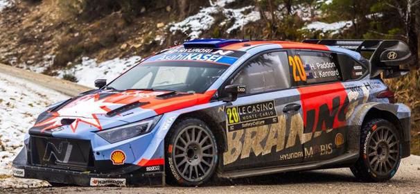 Spark(スパーク) 1/43 (レジン製) HYUNDAI i20 N Rally1 No.20 HYUNDAI SHELL MOBIS WORLD RALLY TEAM Monte Carlo Rally 2026 H.Paddon／J.Kennard