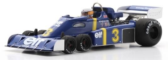 [予約]Spark(スパーク) 1/43 (レジン製) Tyrrell P34 No.3 4th Belgium GP 1976 Jody Scheckter