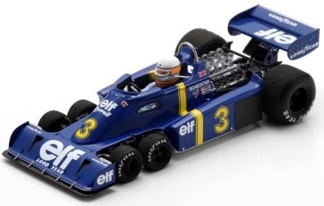 [予約]Spark(スパーク) 1/43 (レジン製) Tyrrell P34 No.3 Winner Sweden GP 1976 Jody Scheckter