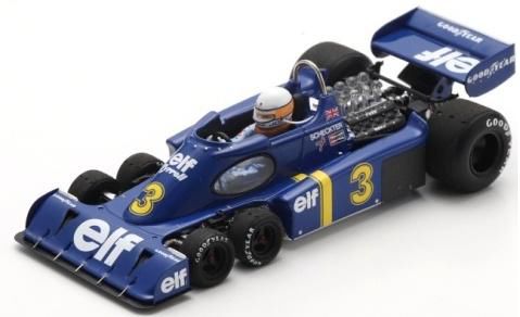 [予約]Spark(スパーク) 1/43 (レジン製) Tyrrell P34 No.3 2nd British GP 1976 Jody Scheckter
