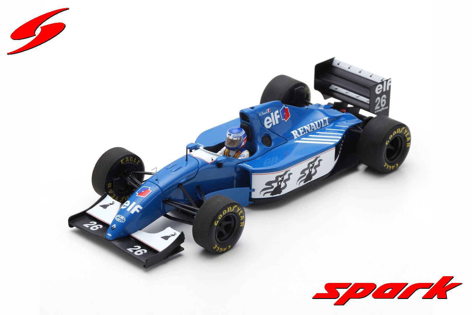 Spark (スパーク) 1/43 Ligier JS39B No.26 2nd ドイツ GP 1994 Olivier Panis