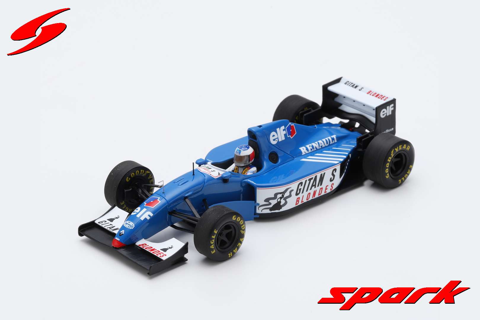 Spark(スパーク) 1/43 (レジン製) Ligier JS39B Test Estoril 1994 Michael Schumacher