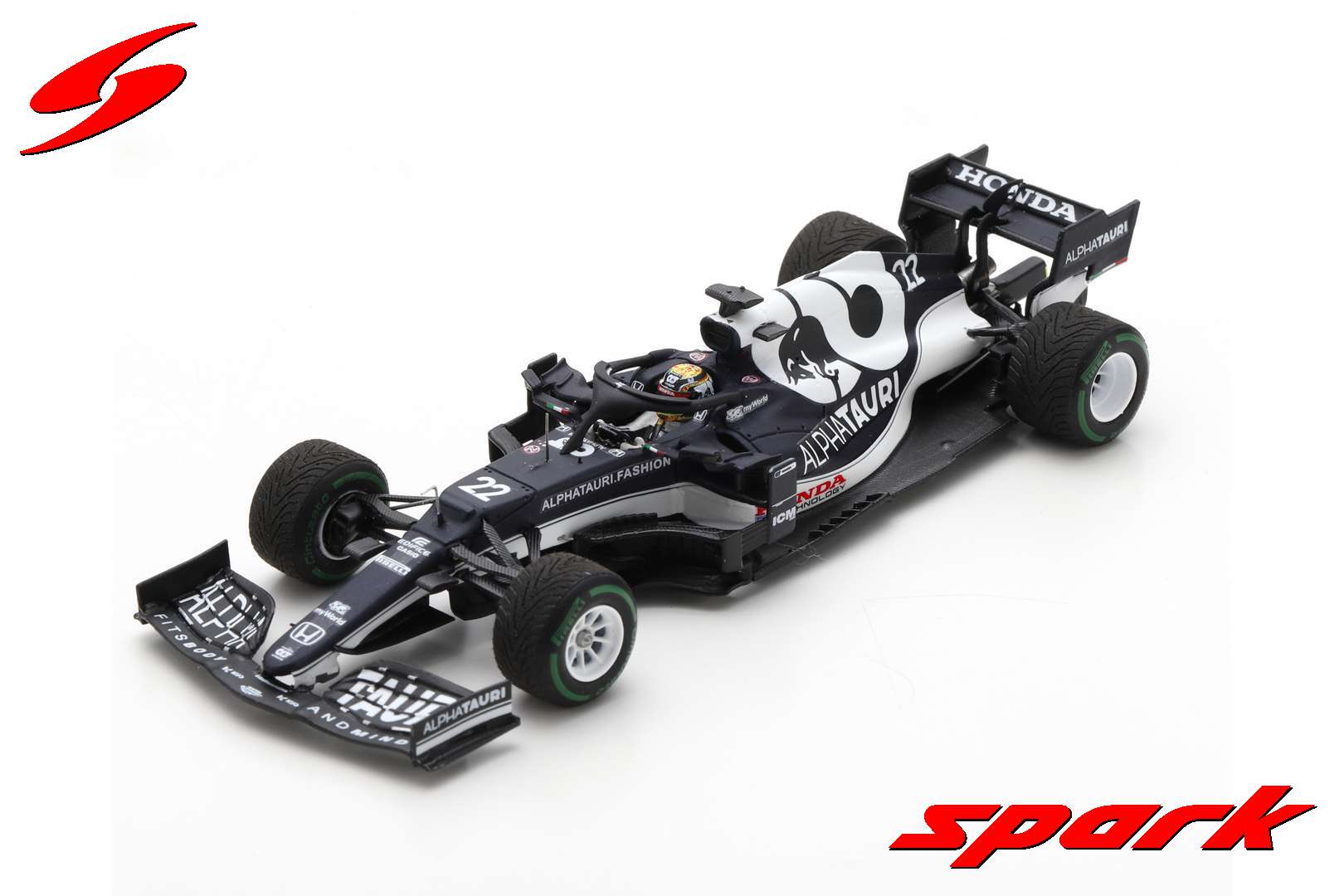 新入荷 Spark (スパーク) 1/43 AlphaTauri AT02 No.10 Scuderia ミニカー