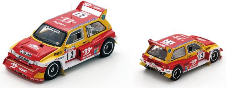 Spark(スパーク) 1/43 (レジン製) MG Metro 6R4 No.12 Tour de Corse