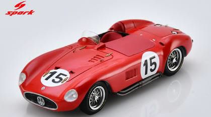 [予約]Spark(スパーク) 1/43 (レジン製) Maserati 300S No.15 Le Mans 24H 1955 (Chassis #3054 / Shortnose) R.Mieres／C.Perdisa