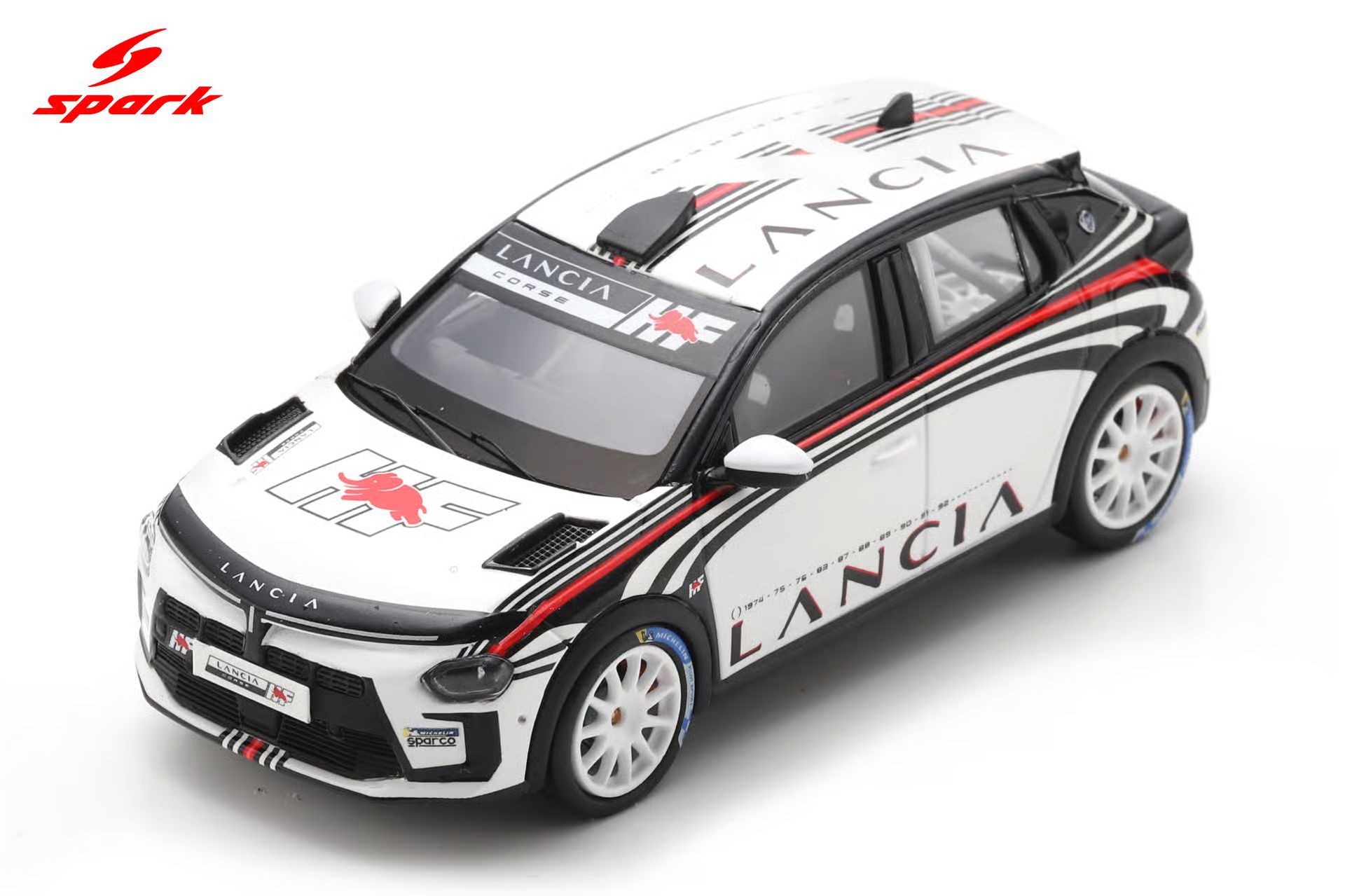 Spark(スパーク) 1/43 (レジン製) Lancia Ypsilon Rally 4 HF