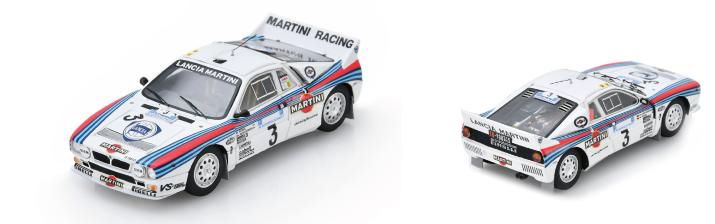 [予約]Spark(スパーク) 1/43 (レジン製) Lancia 037 Rally No.3 Winner Acropolis Rally 1983 W.R?hrl／C.Geistd?rfer