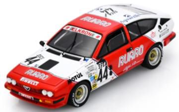 [予約]Spark(スパーク) 1/43 (レジン製) Alfa Romeo GTV6 No.44 Spa 24H 1985 D.Suster／C.Magnani／G.Sagne