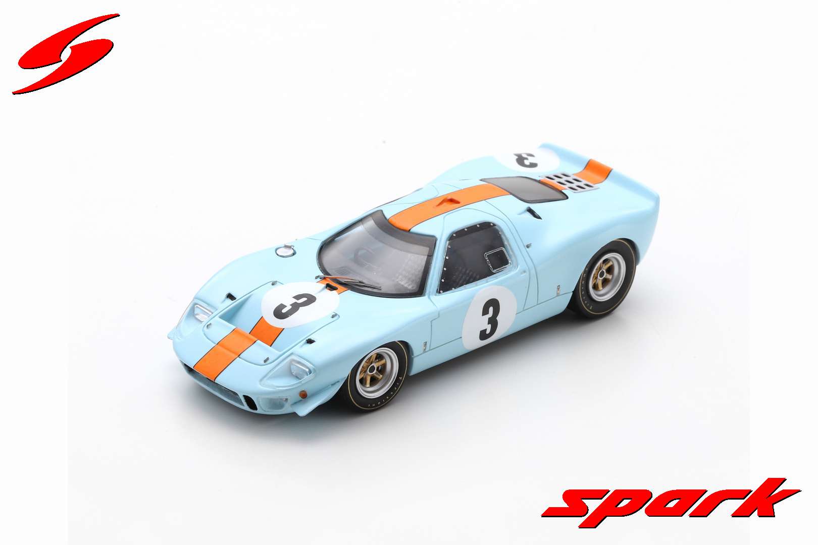 Spark (スパーク) 1/43 Mirage M1 No.3 Winner 1000km de Paris 1967 J.Ickx／P.Hawkins