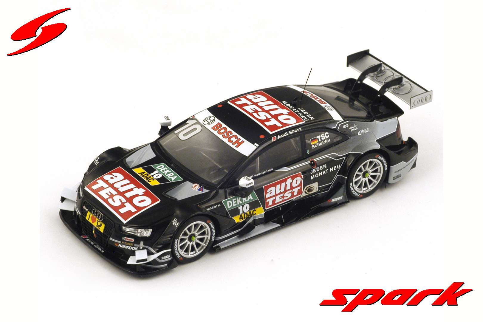 Spark(スパーク) 1/43 (レジン製) アウディ RS5 DTM No.10 Timo Scheider - 18th アウディ Sport Team Phoenix