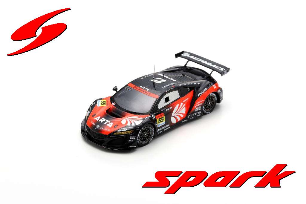Spark(スパーク) 1/43 (レジン製) ARTA NSX GT3 No.55 ARTA GT300 SUPER GT 2020 Shinichi Takagi - Toshiki Oyu