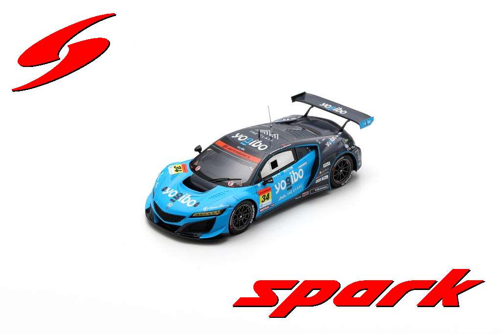 Spark(スパーク) 1/43 Yogibo NSX GT3 No.34 Yogibo Drago CORSE GT300 SUPER GT 2021 Ryo Michigami - Shogo Mitsuyama