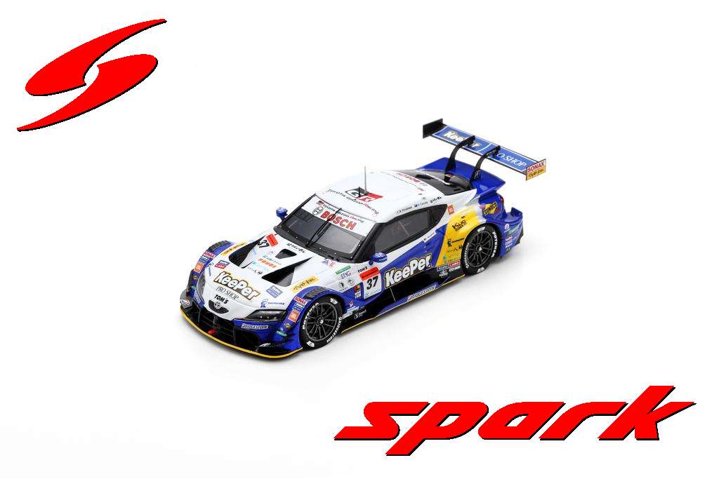 Spark (スパーク) 1/43 (レジン製) KeePer TOM'S GR Supra No.37 TGR TEAM KeePer TOM'S GT500 SUPER GT 2020 Ryo Hirakawa／Nick Cassidy