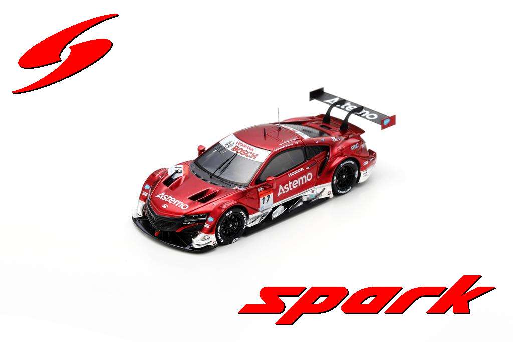 Spark (スパーク) 1/43 (レジン製) Astemo NSX-GT No.17 Astemo